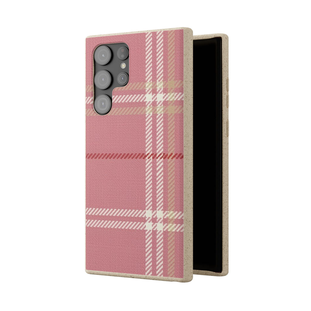 Pink Plaid Phone Case 💗