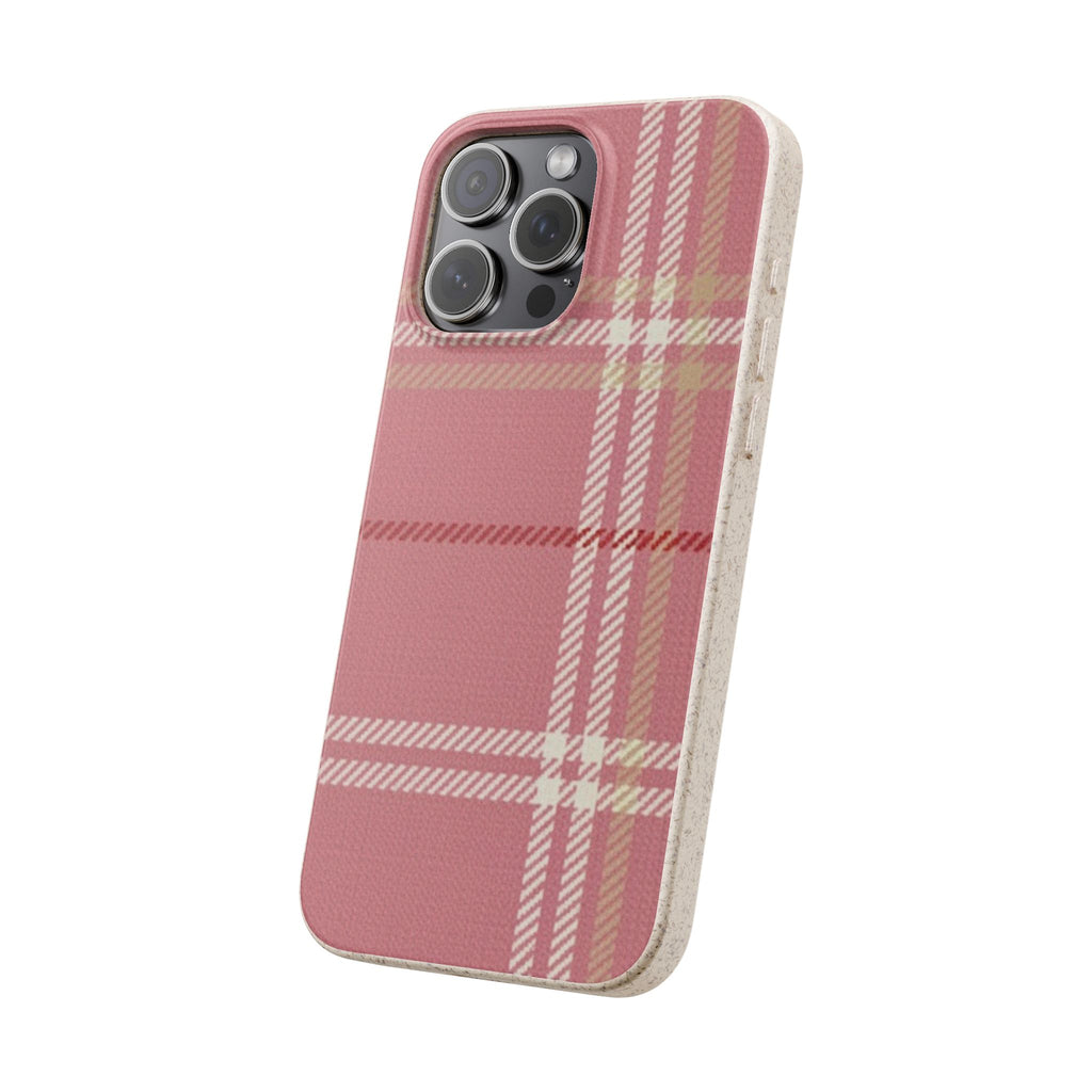Pink Plaid Phone Case 💗
