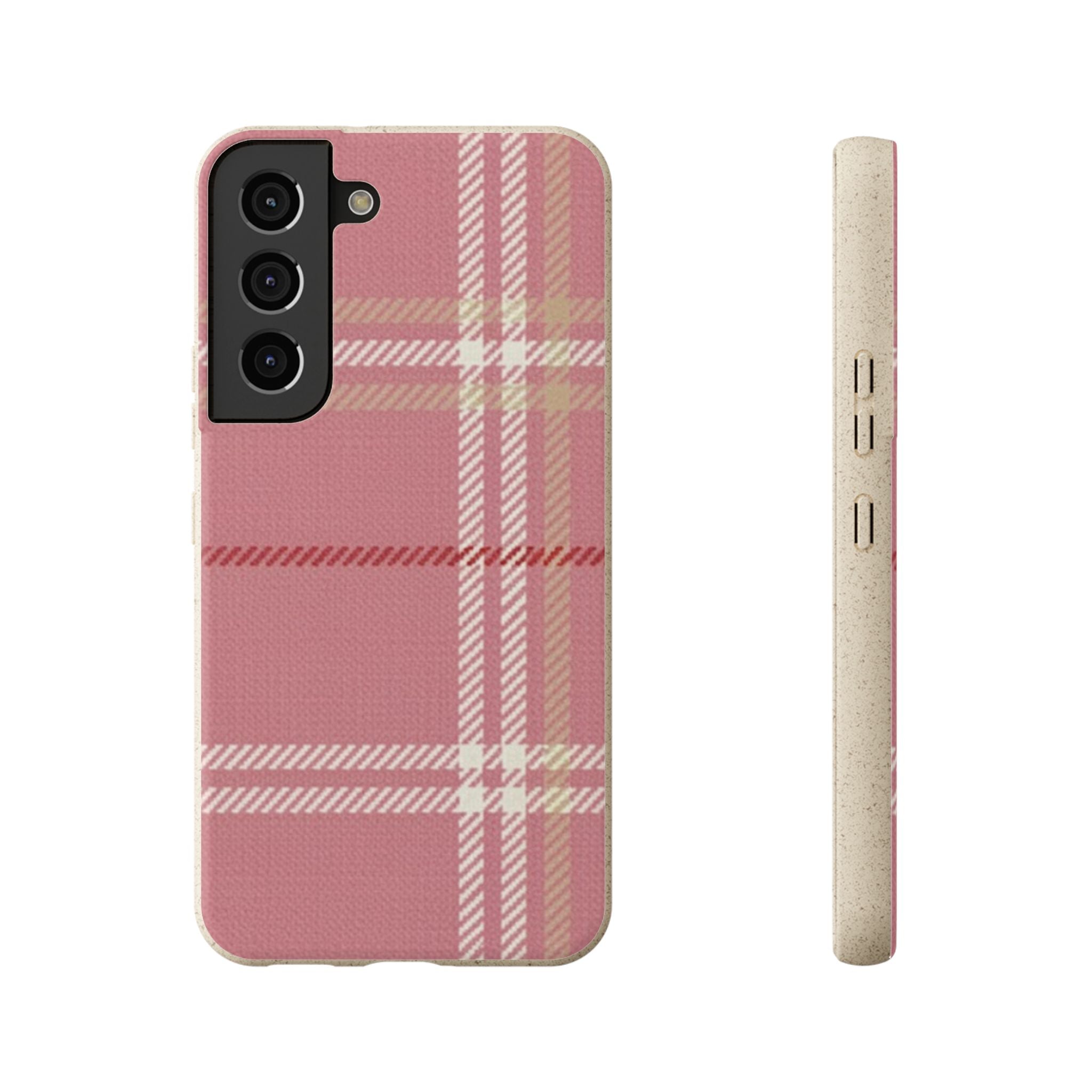 Pink Plaid Phone Case 💗