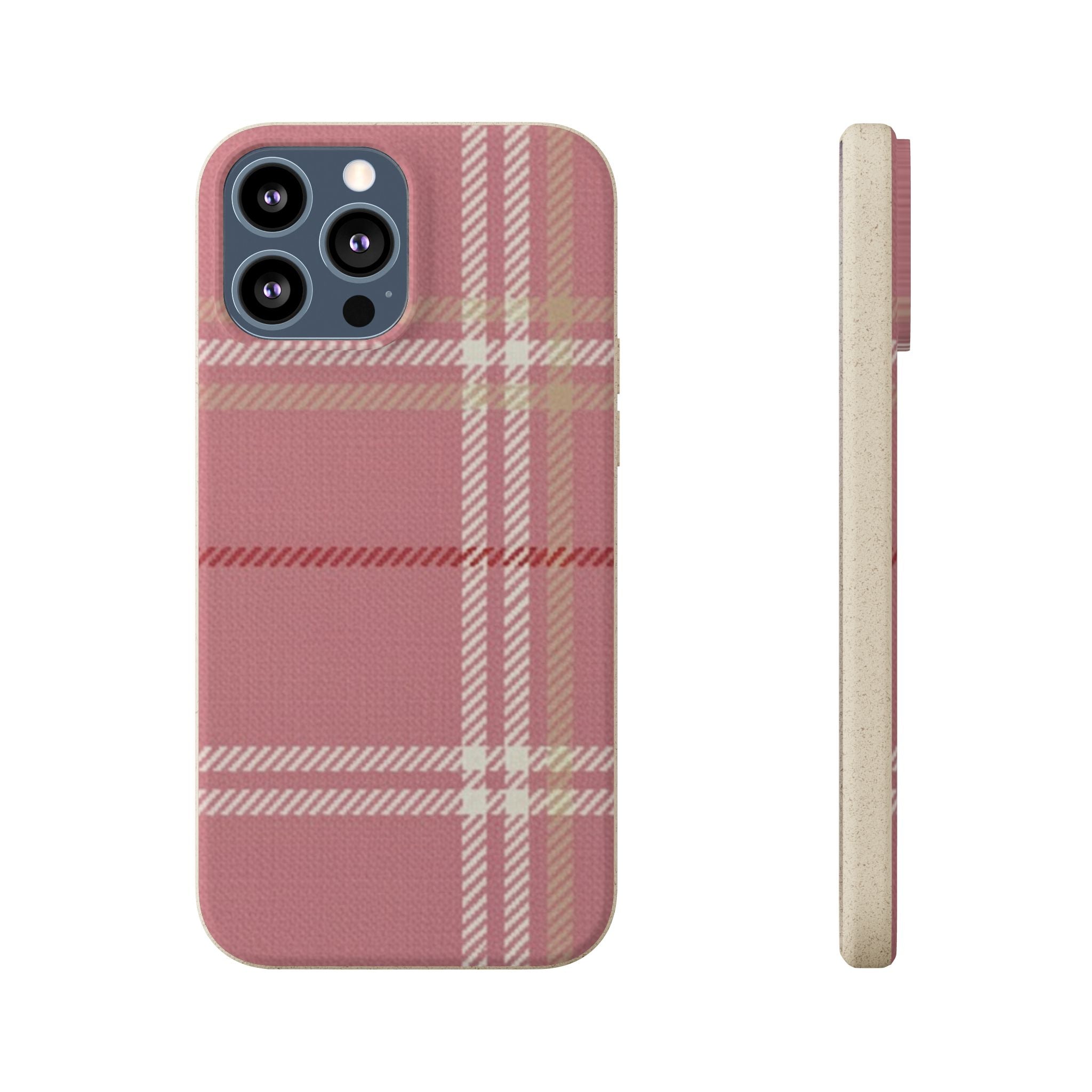 Pink Plaid Phone Case 💗