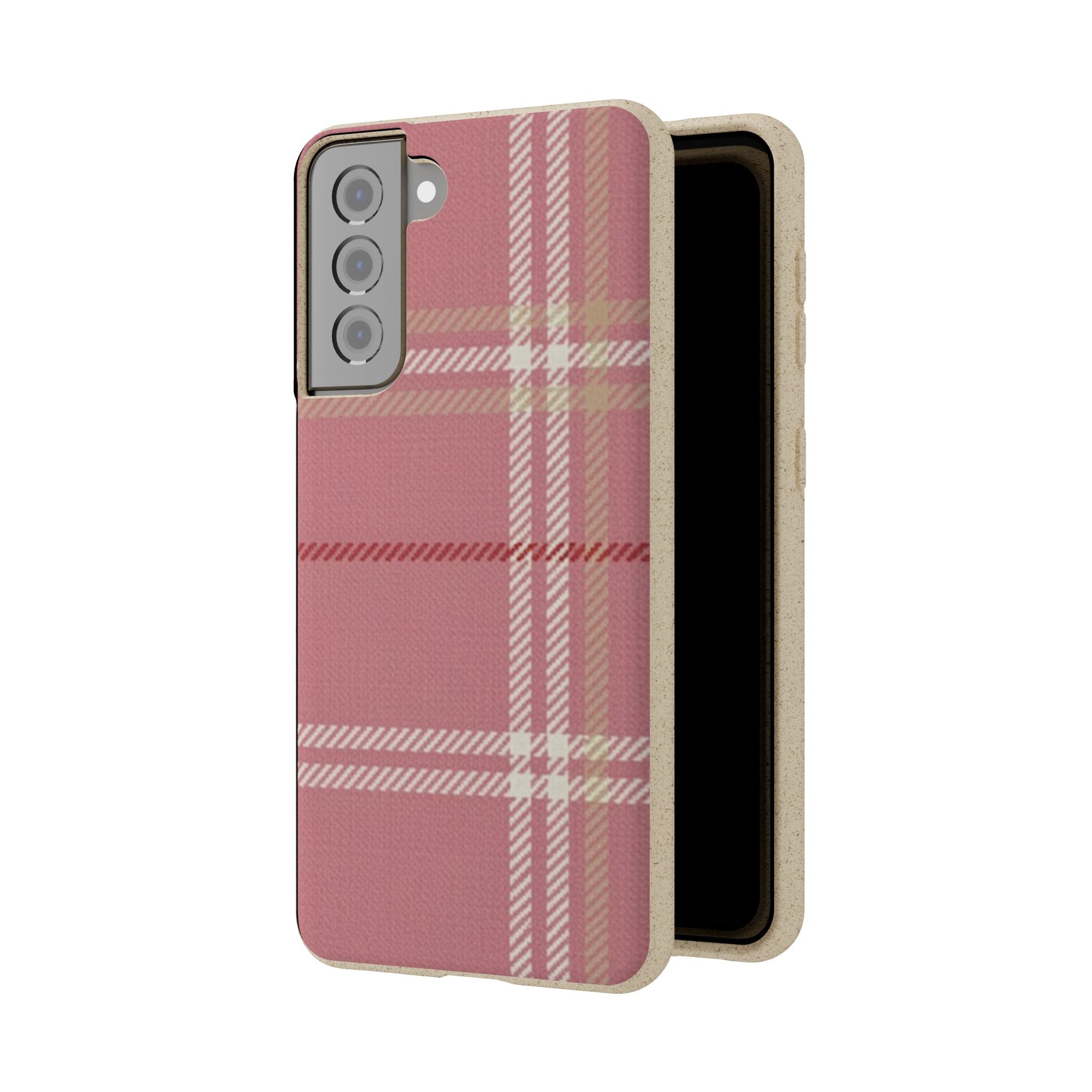 Pink Plaid Phone Case 💗