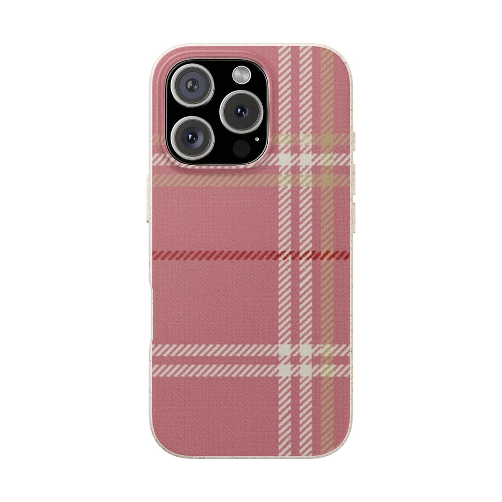 Pink Plaid Phone Case 💗