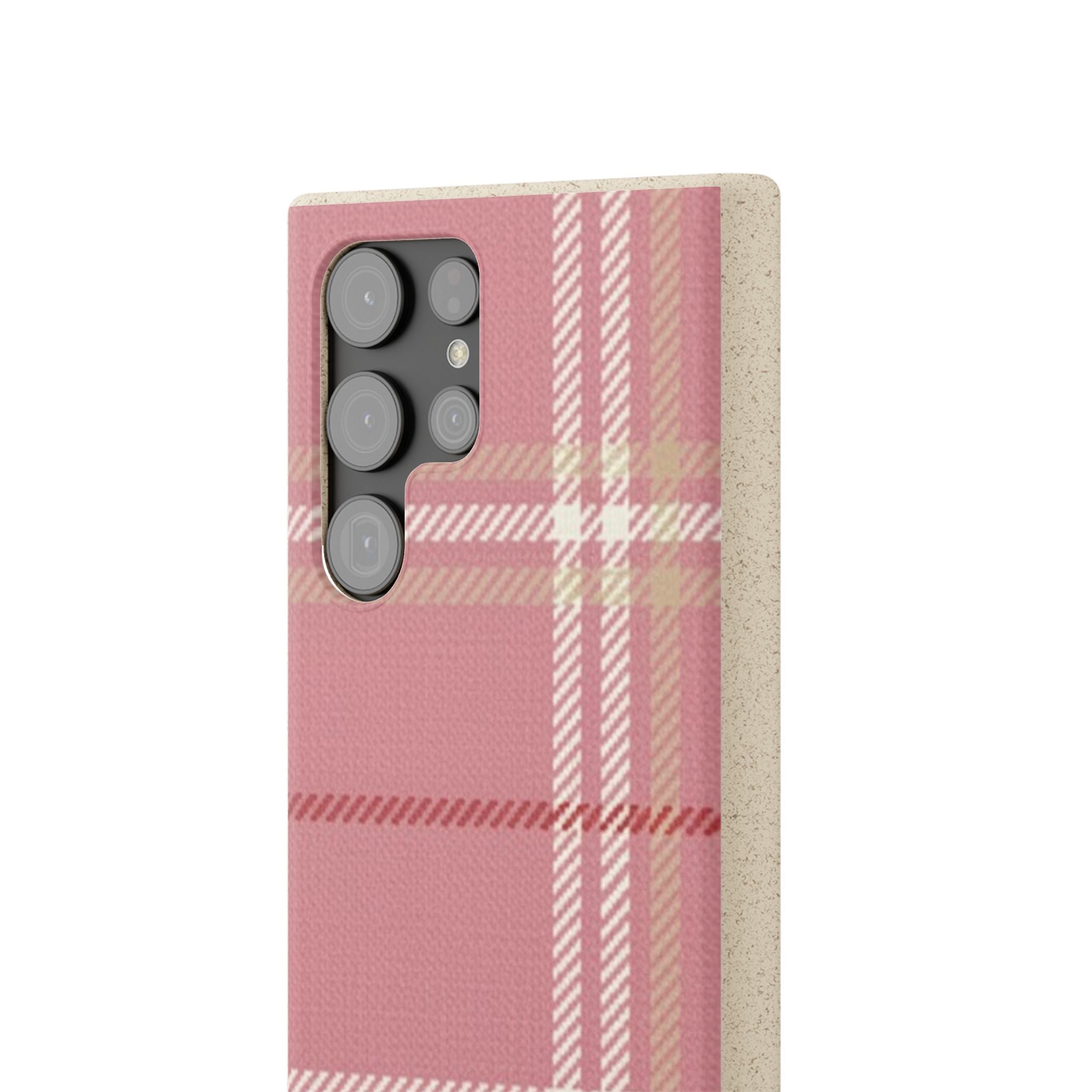 Pink Plaid Phone Case 💗