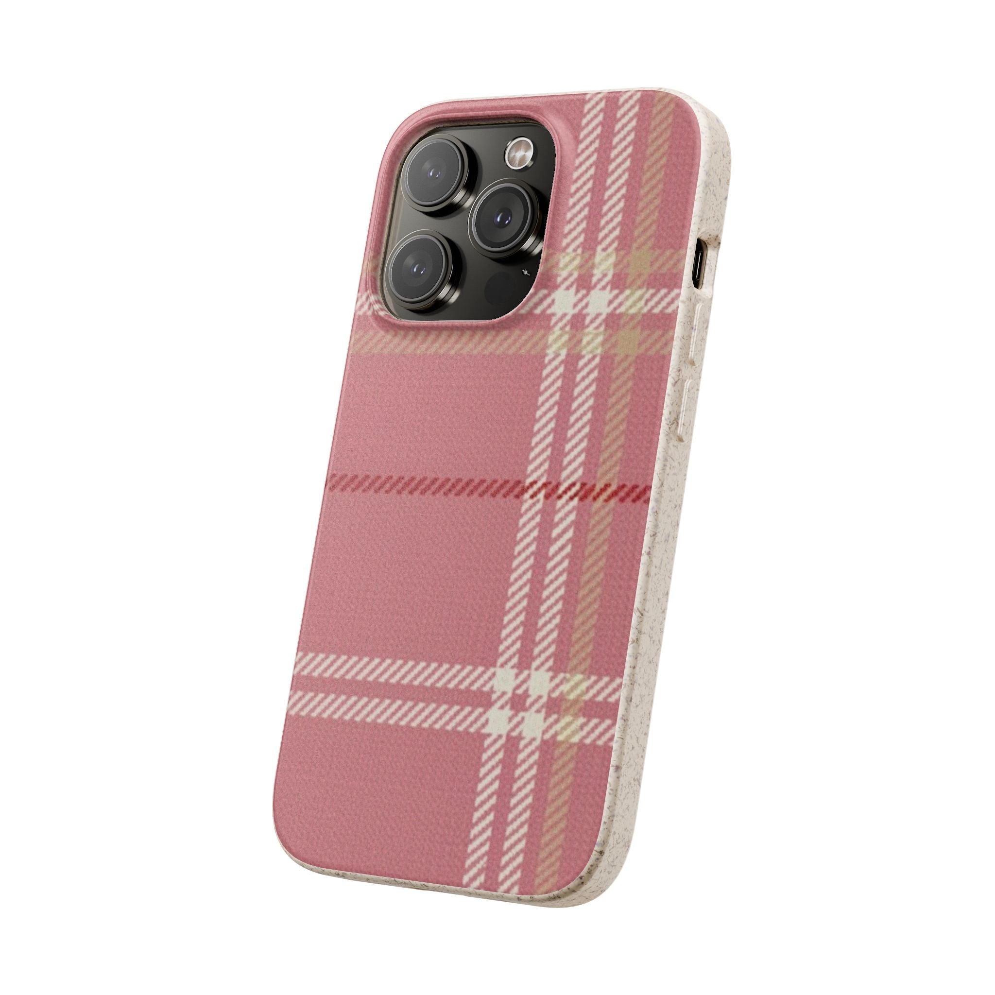 Pink Plaid Phone Case 💗
