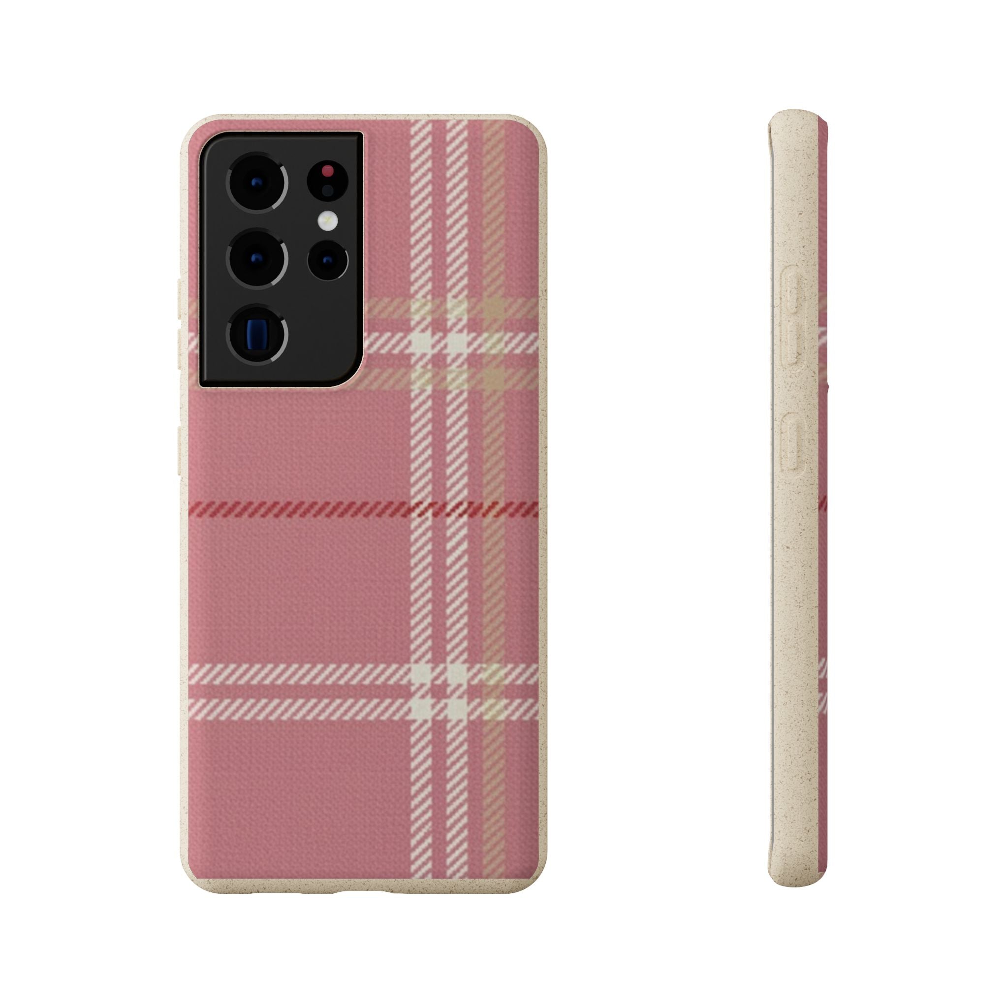 Pink Plaid Phone Case 💗
