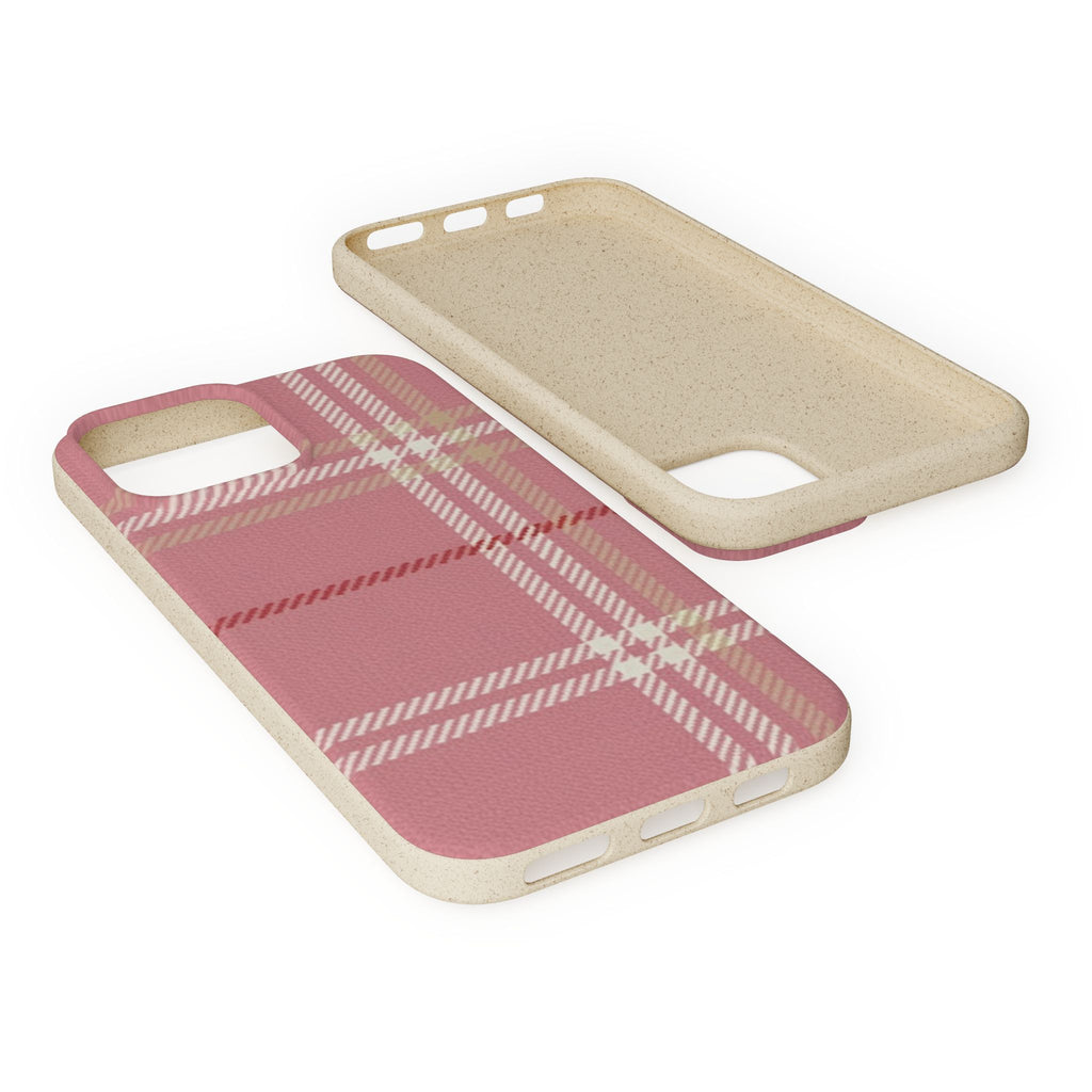 Pink Plaid Phone Case 💗