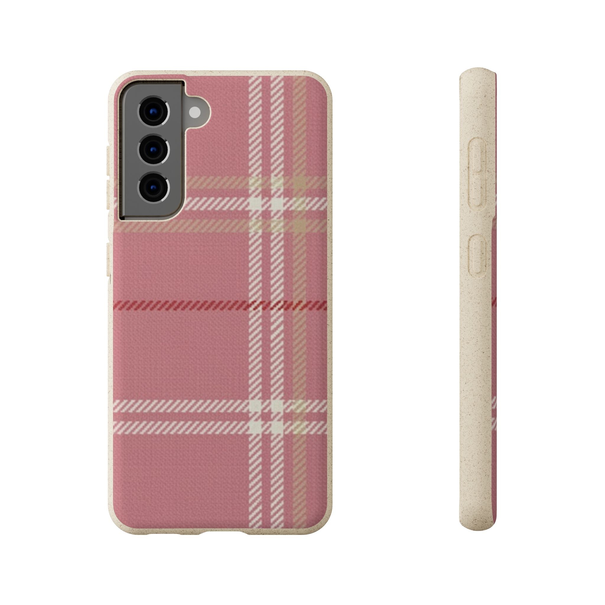 Pink Plaid Phone Case 💗