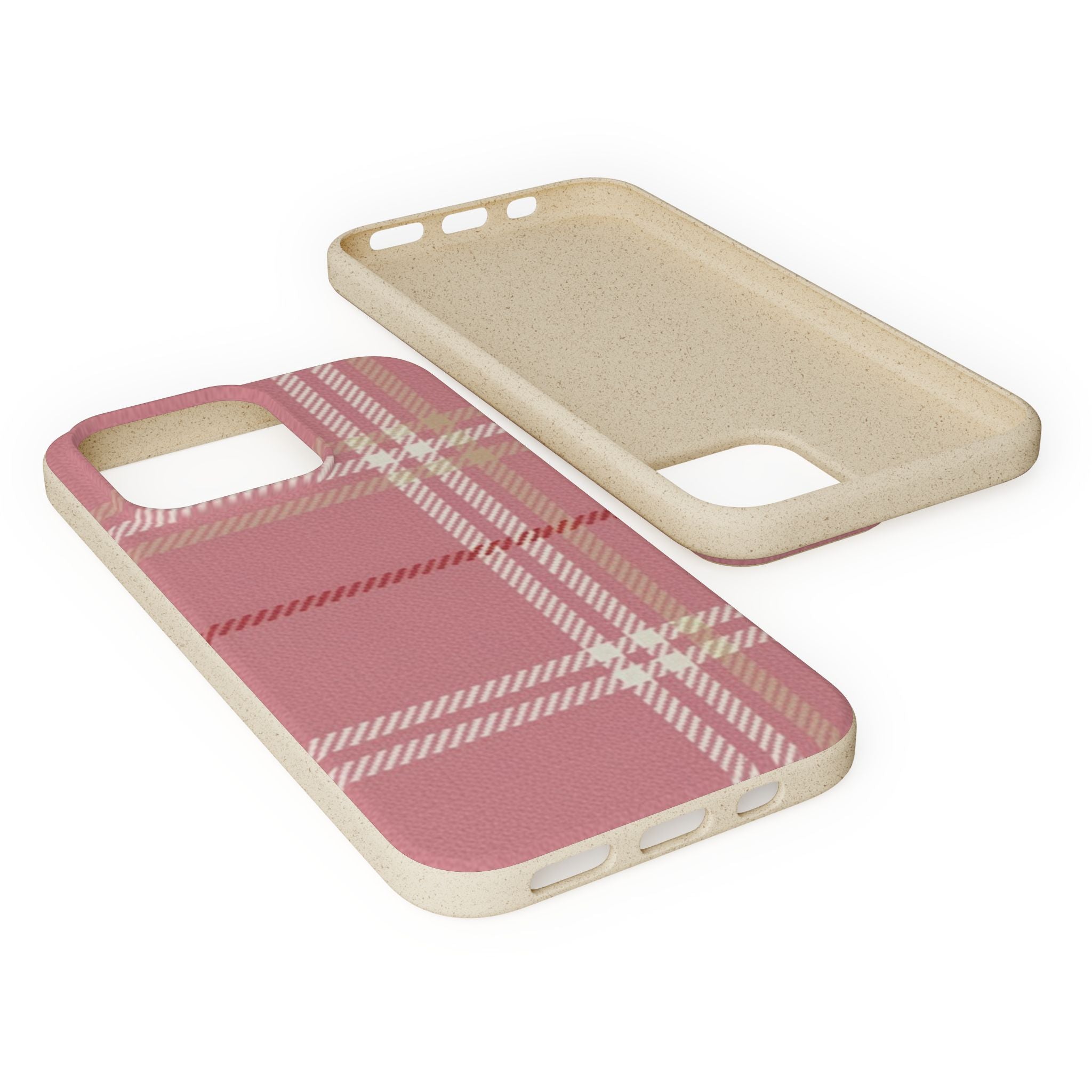 Pink Plaid Phone Case 💗