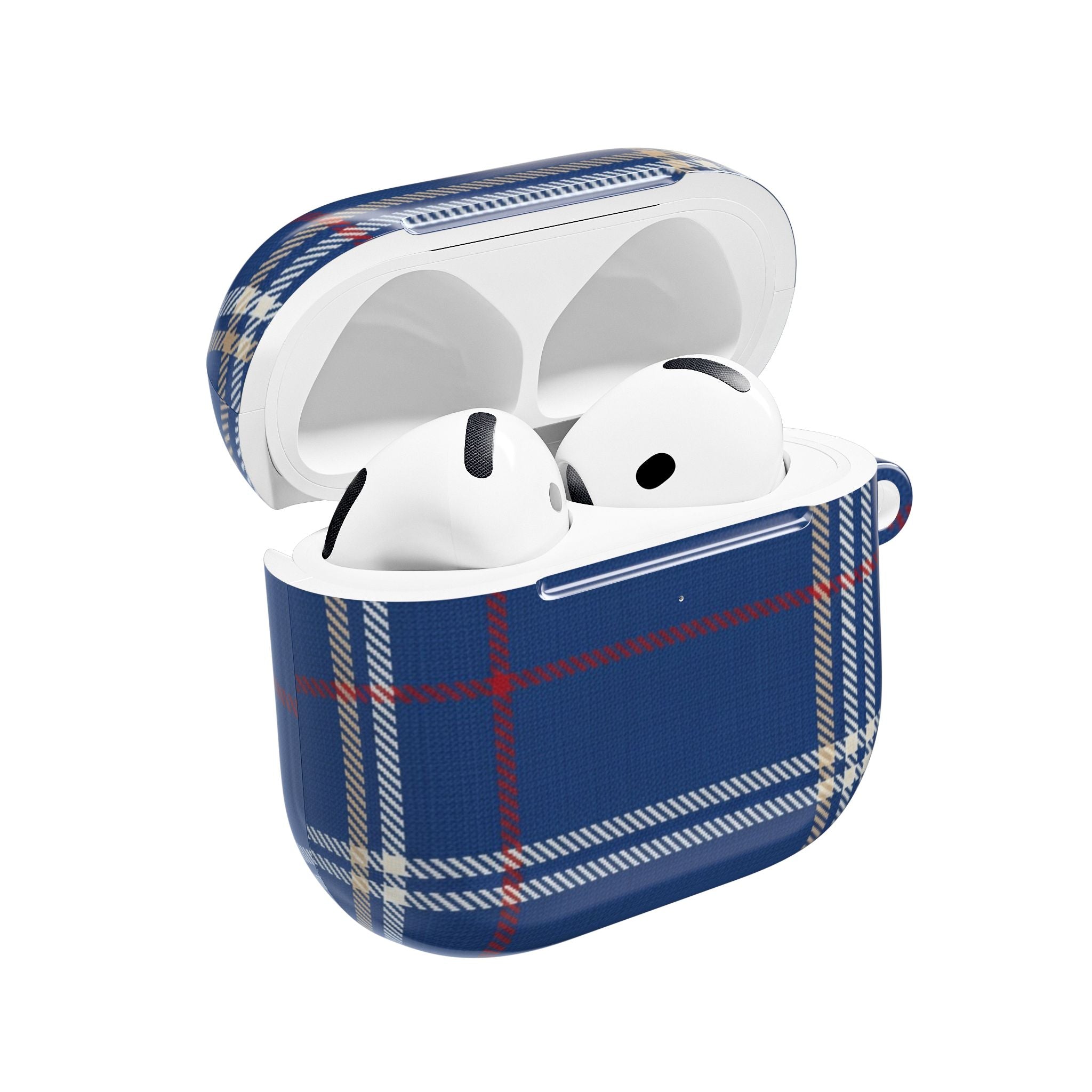 Plaid AirPods Case 💙❤️🤍