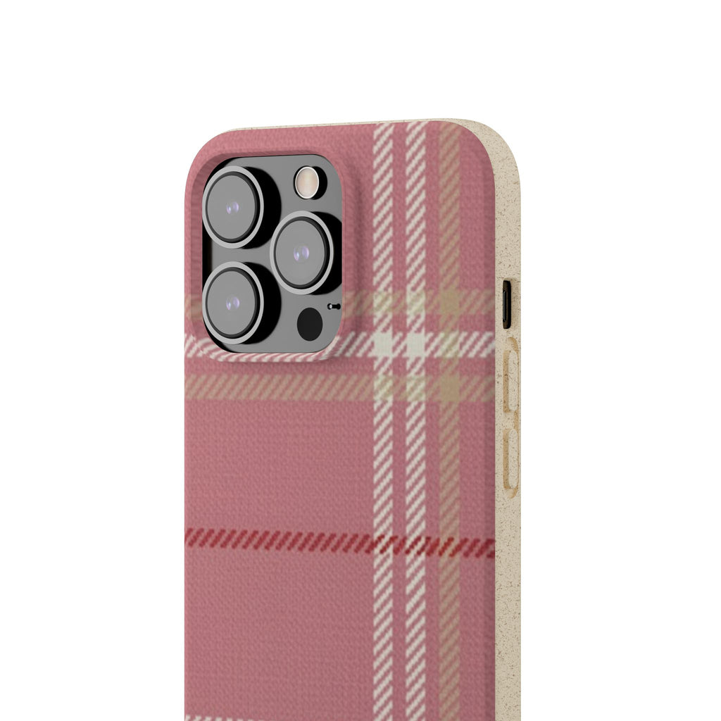 Pink Plaid Phone Case 💗
