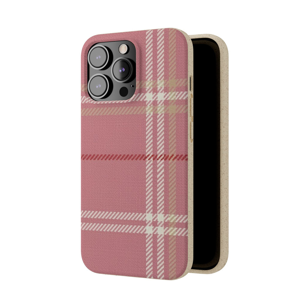Pink Plaid Phone Case 💗