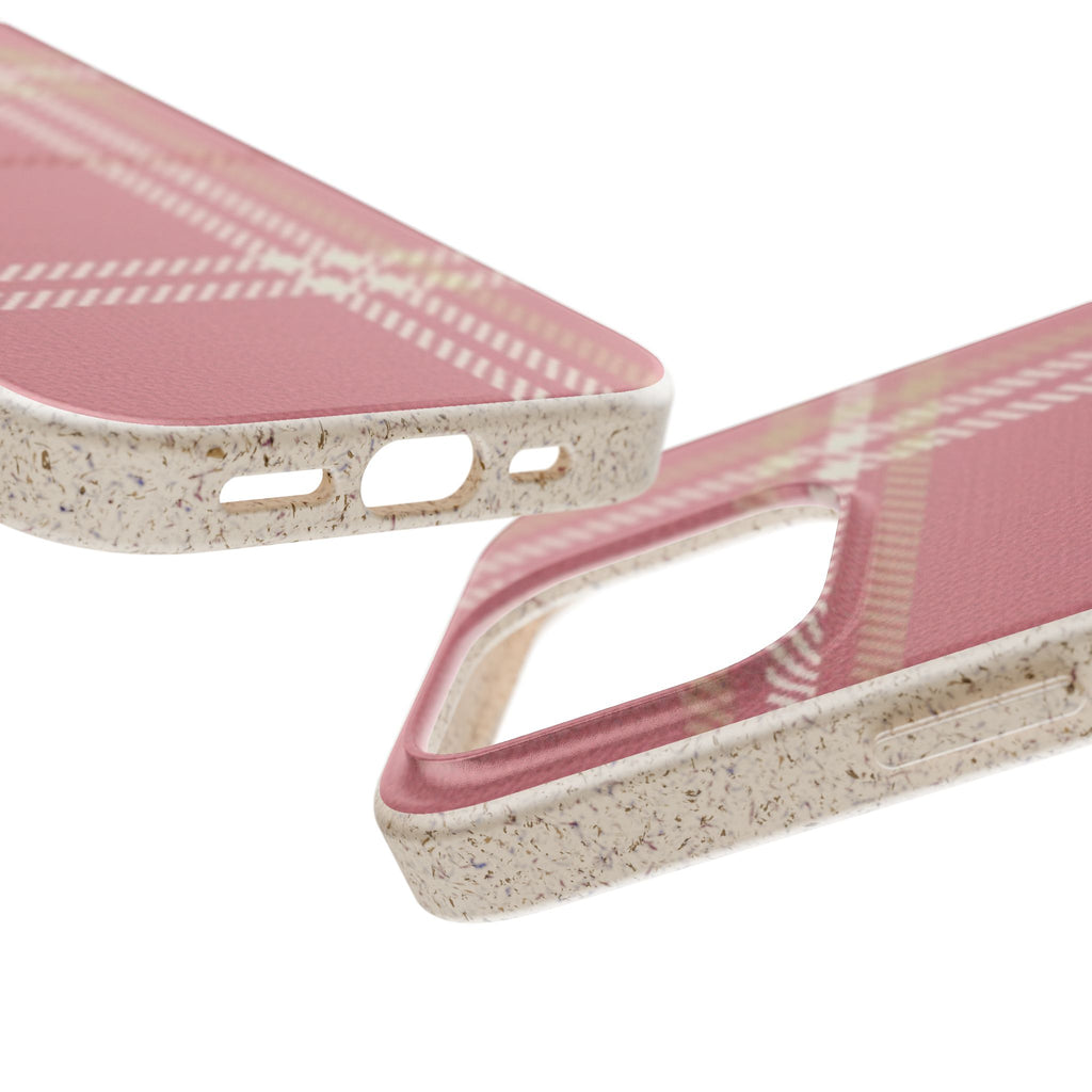 Pink Plaid Phone Case 💗