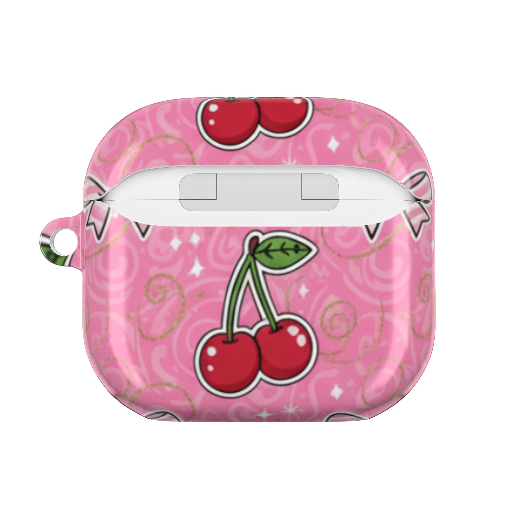 Pink Cherry Bow AirPod Case💗