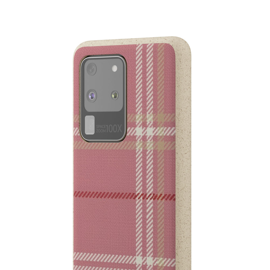 Pink Plaid Phone Case 💗