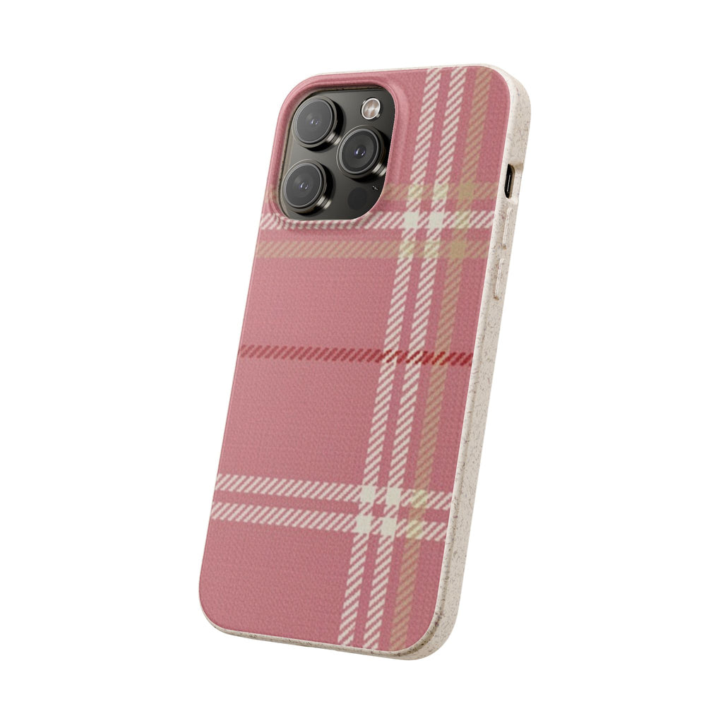 Pink Plaid Phone Case 💗