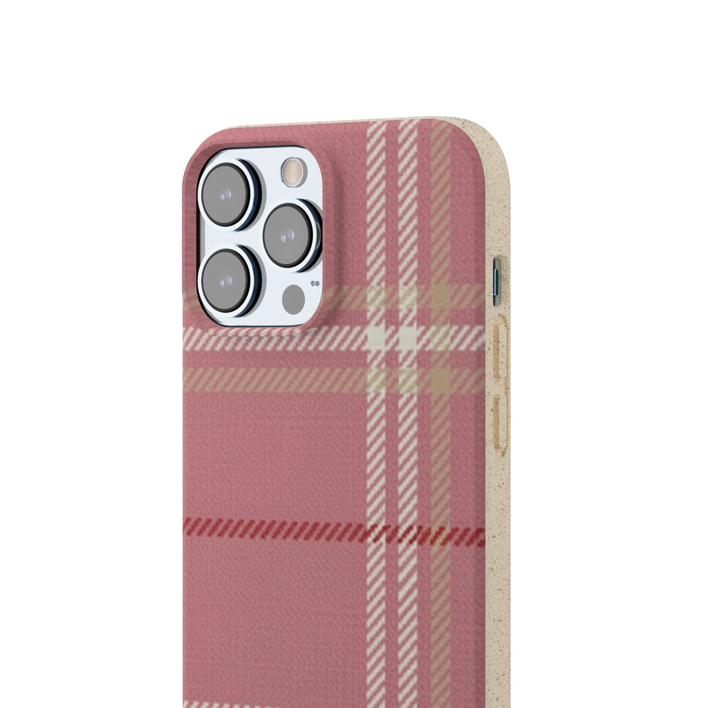 Pink Plaid Phone Case 💗