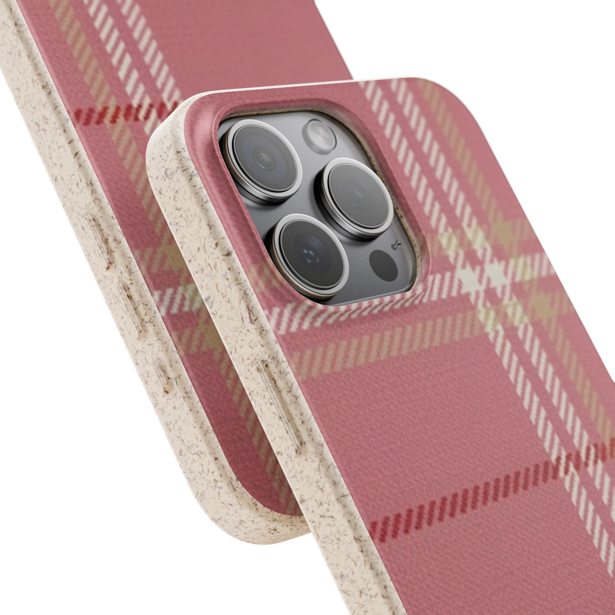 Pink Plaid Phone Case 💗