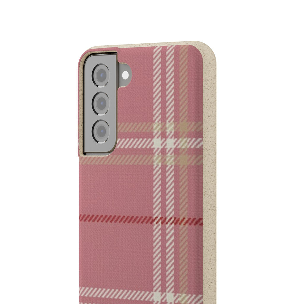 Pink Plaid Phone Case 💗