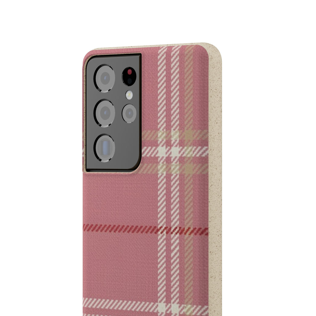 Pink Plaid Phone Case 💗