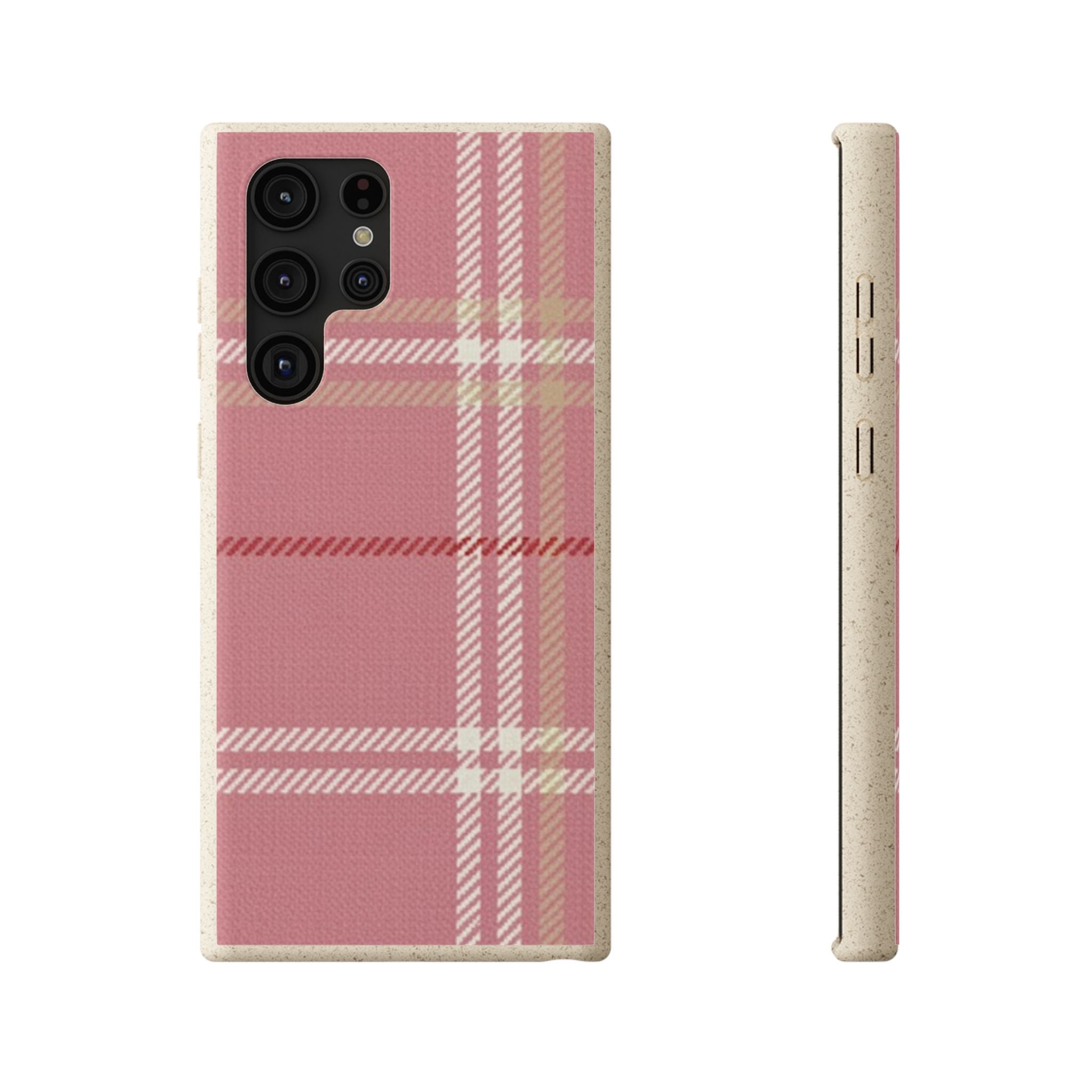 Pink Plaid Phone Case 💗