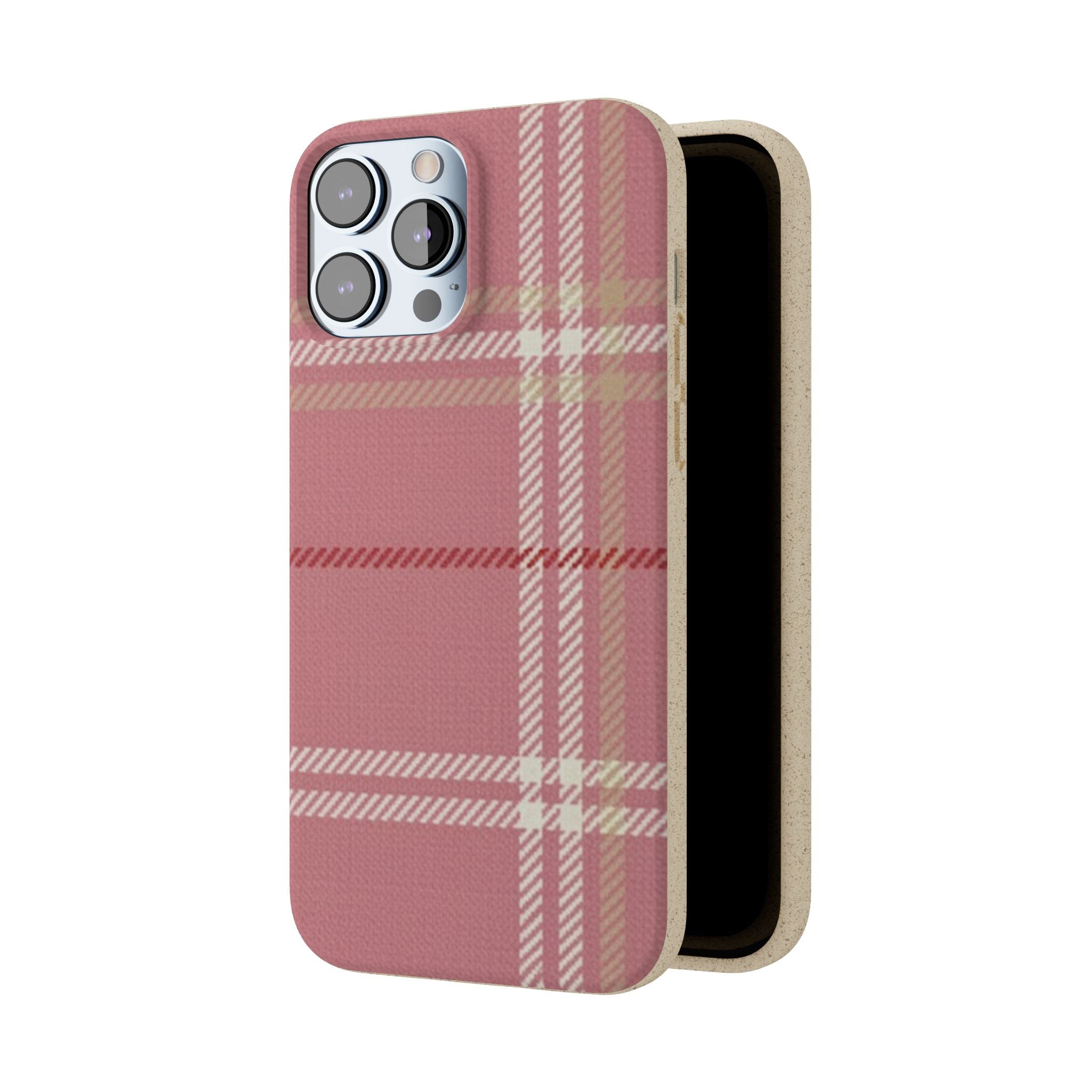 Pink Plaid Phone Case 💗