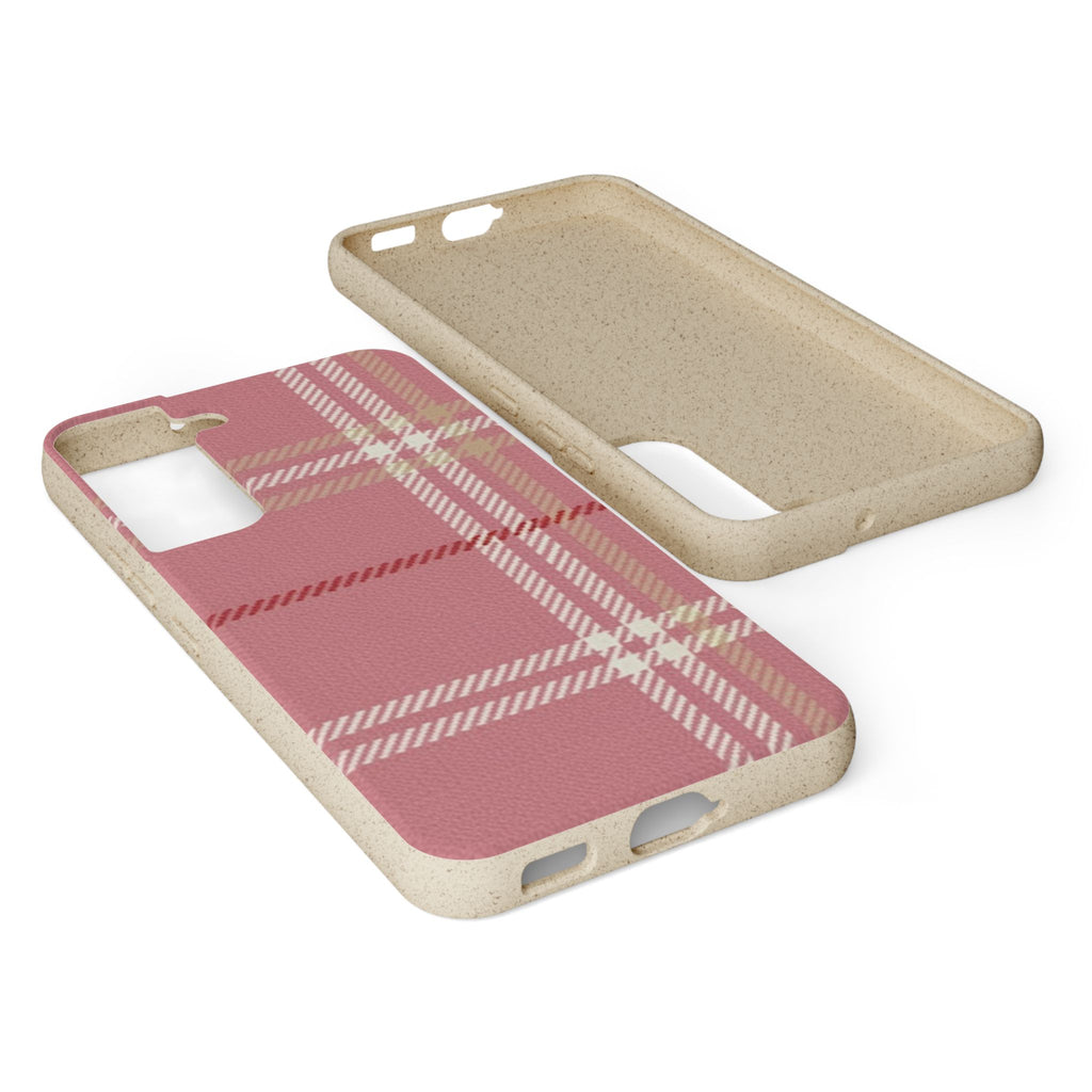 Pink Plaid Phone Case 💗
