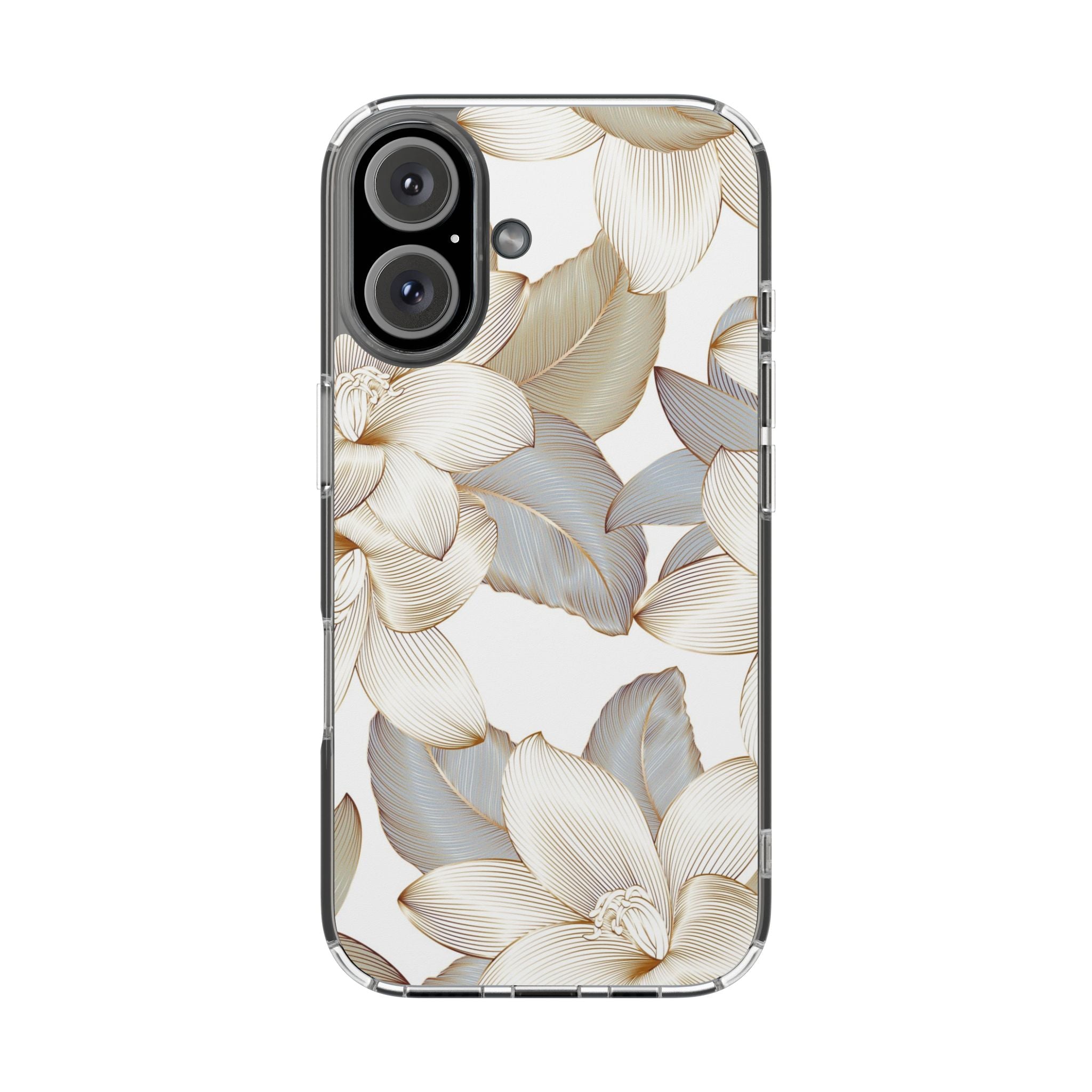 Neutral Watercolor Magnolia phonecase