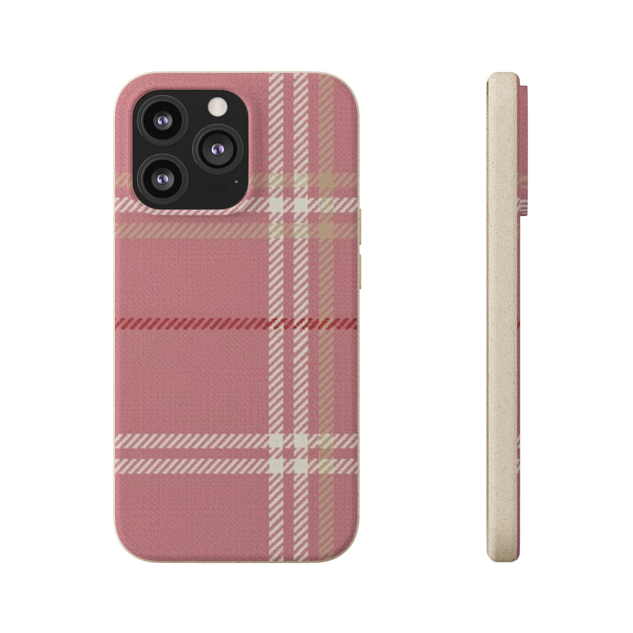 Pink Plaid Phone Case 💗