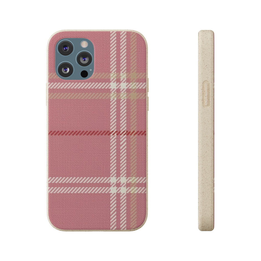 Pink Plaid Phone Case 💗