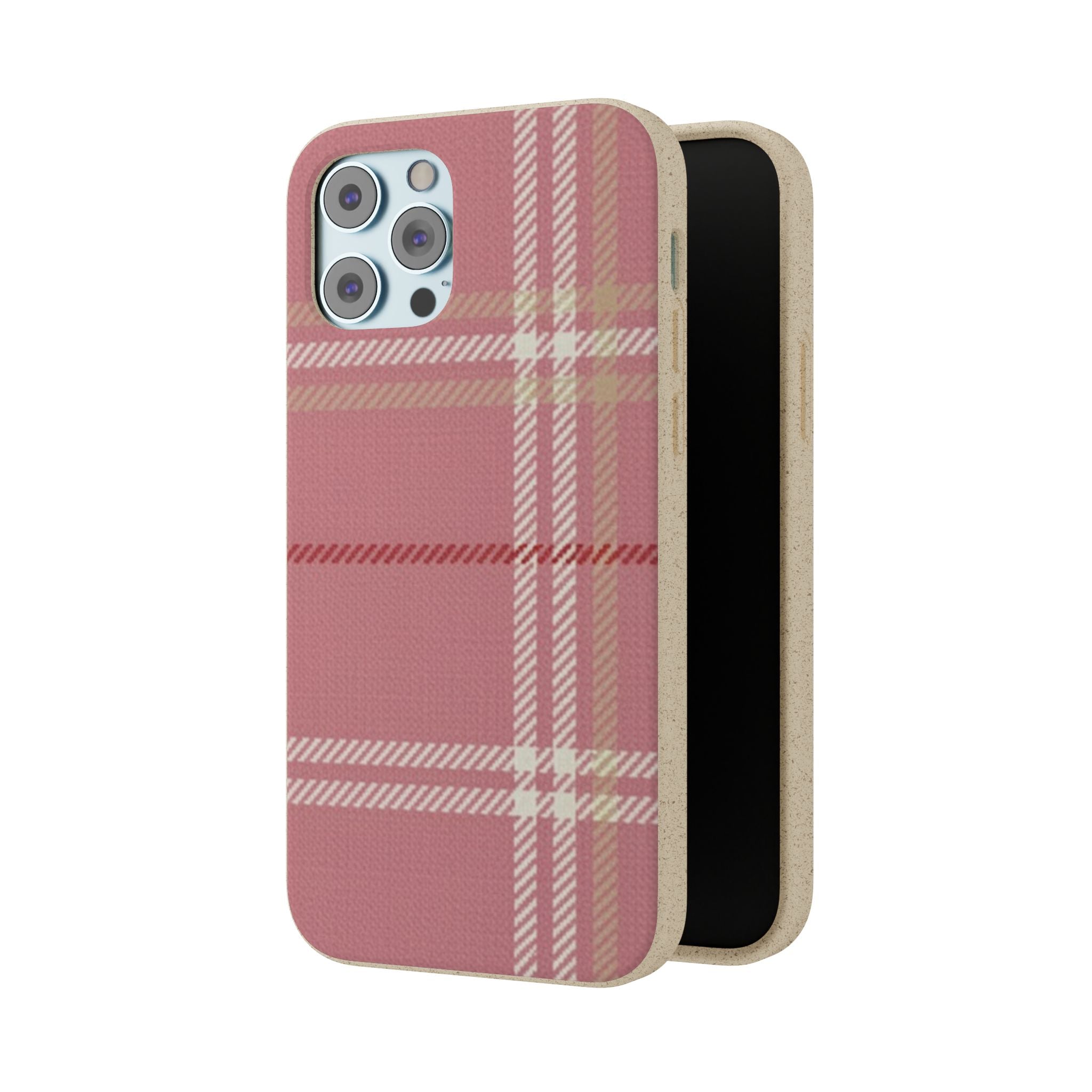 Pink Plaid Phone Case 💗