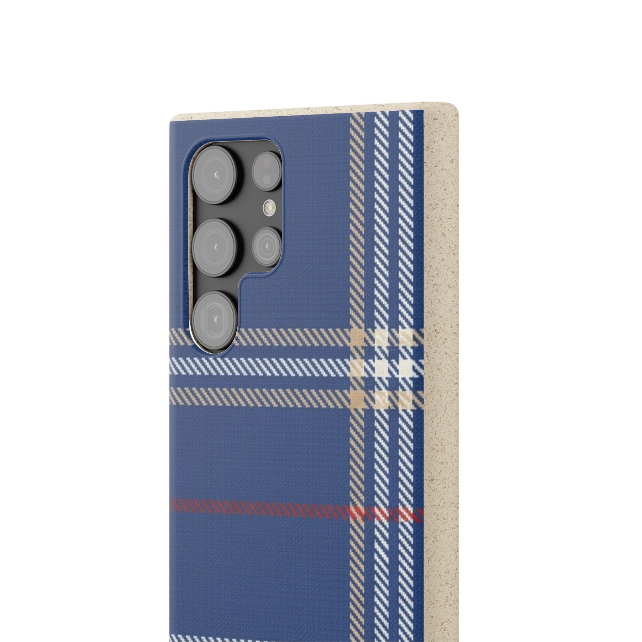 Blue Plaid Phone Case