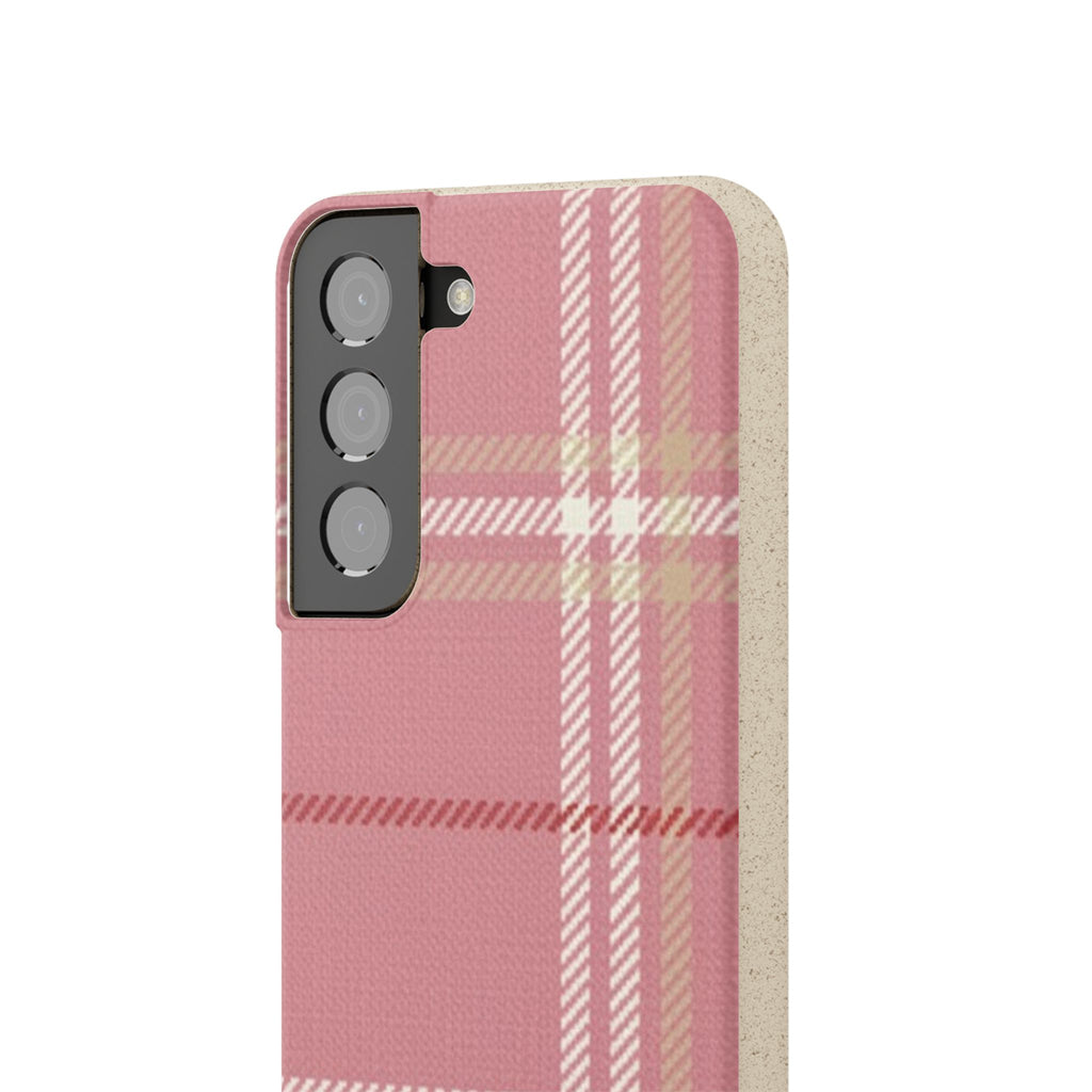 Pink Plaid Phone Case 💗