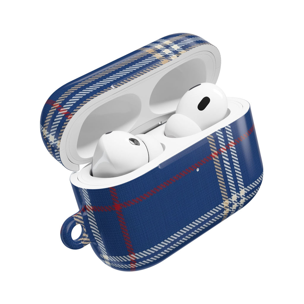 Plaid AirPods Case 💙❤️🤍