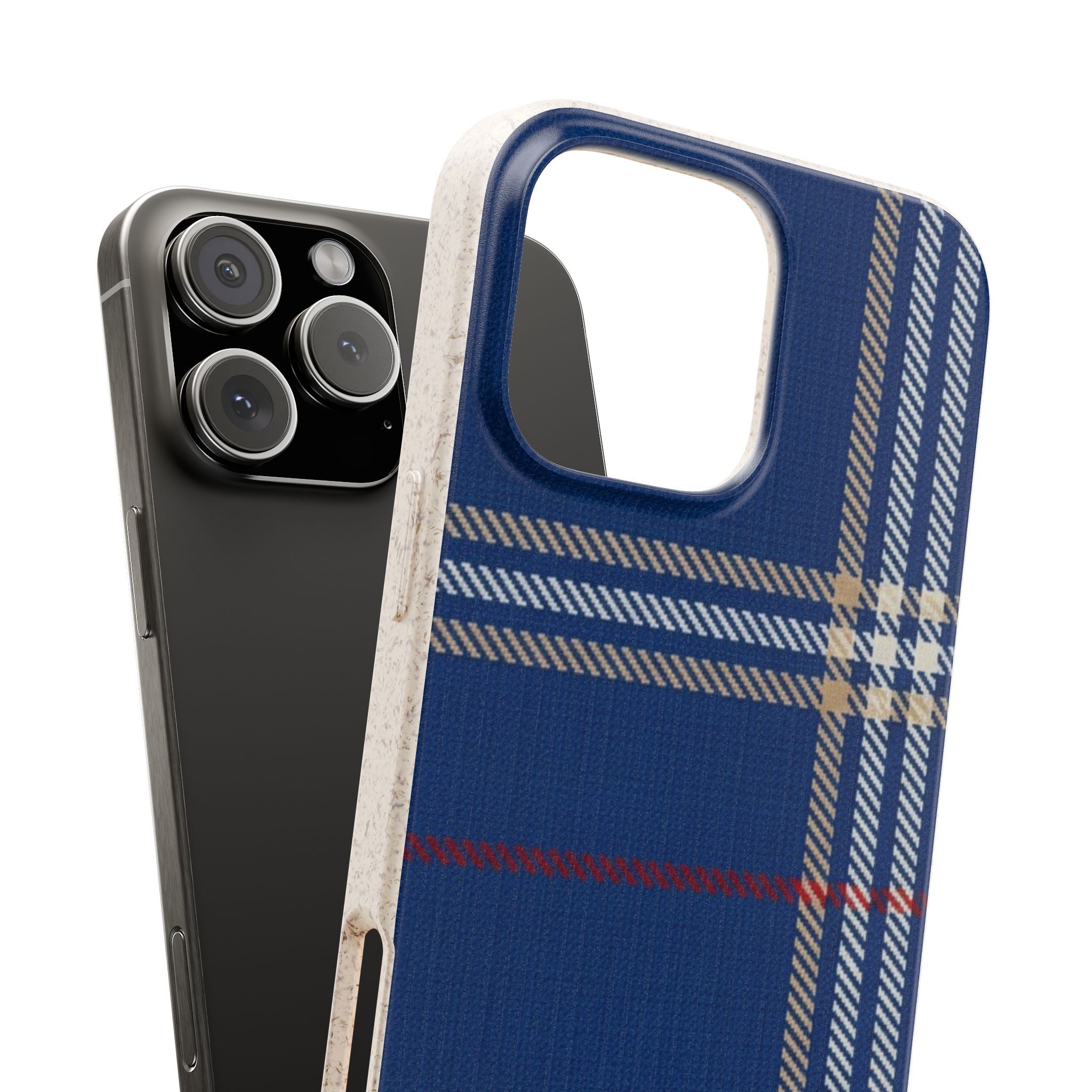 Blue Plaid Phone Case