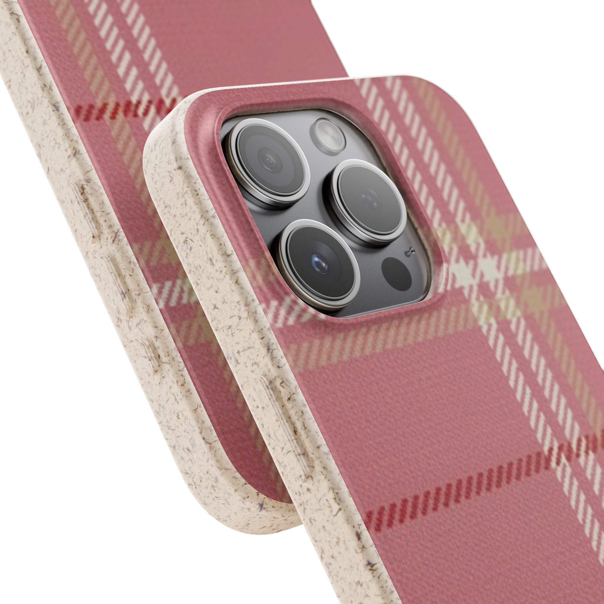 Pink Plaid Phone Case 💗