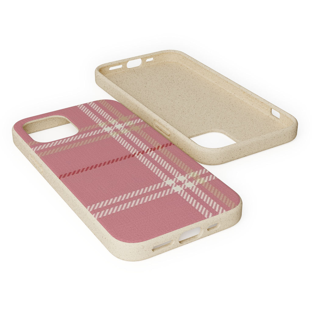 Pink Plaid Phone Case 💗