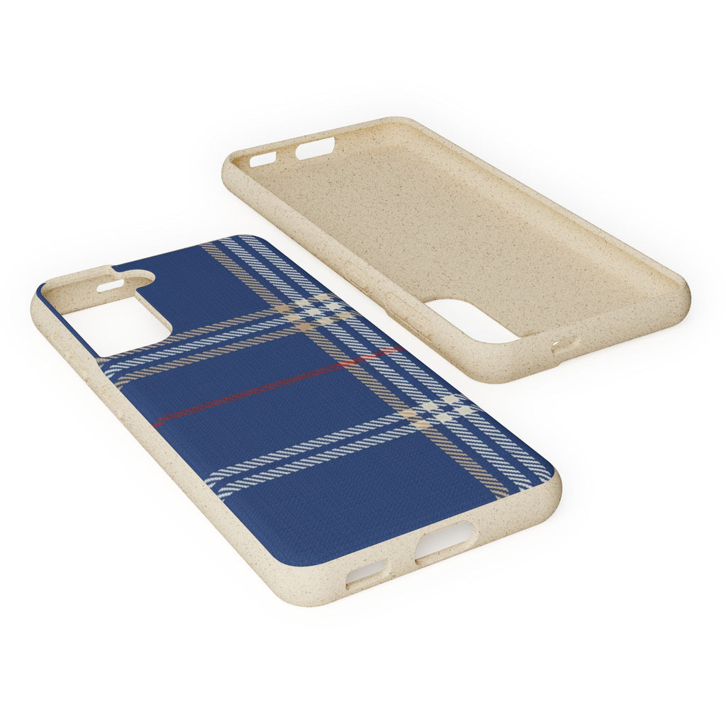 Blue Plaid Phone Case